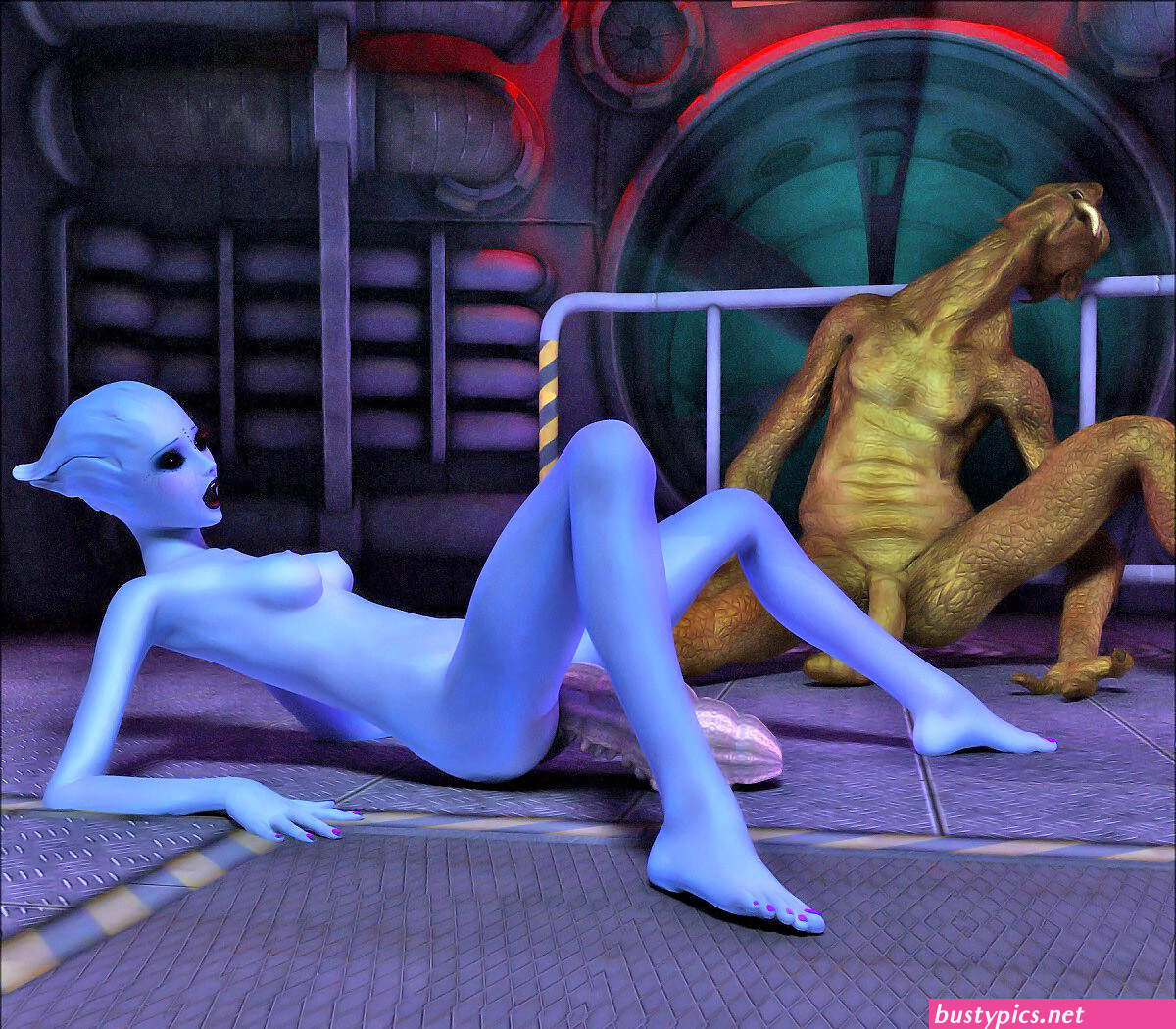 alien impregnation 3d