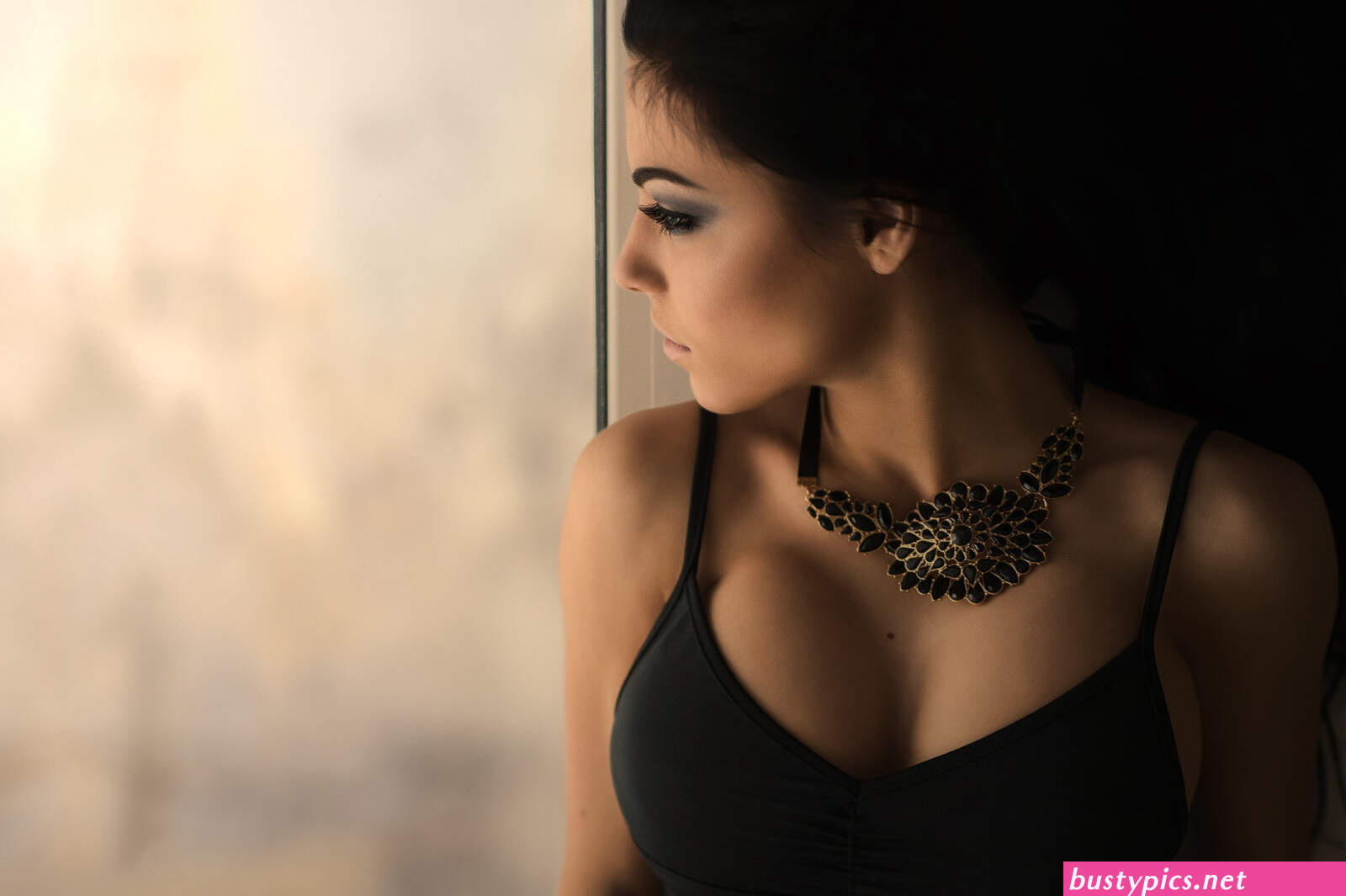 black huge boobs clothed
