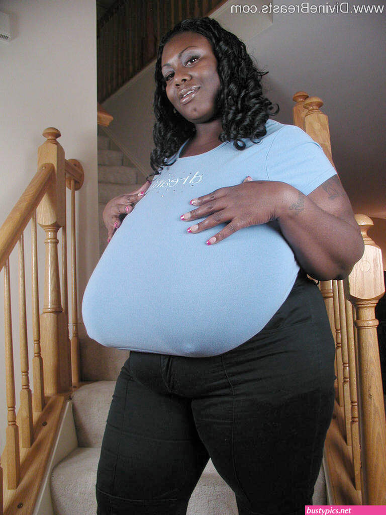 black huge boobs clothed