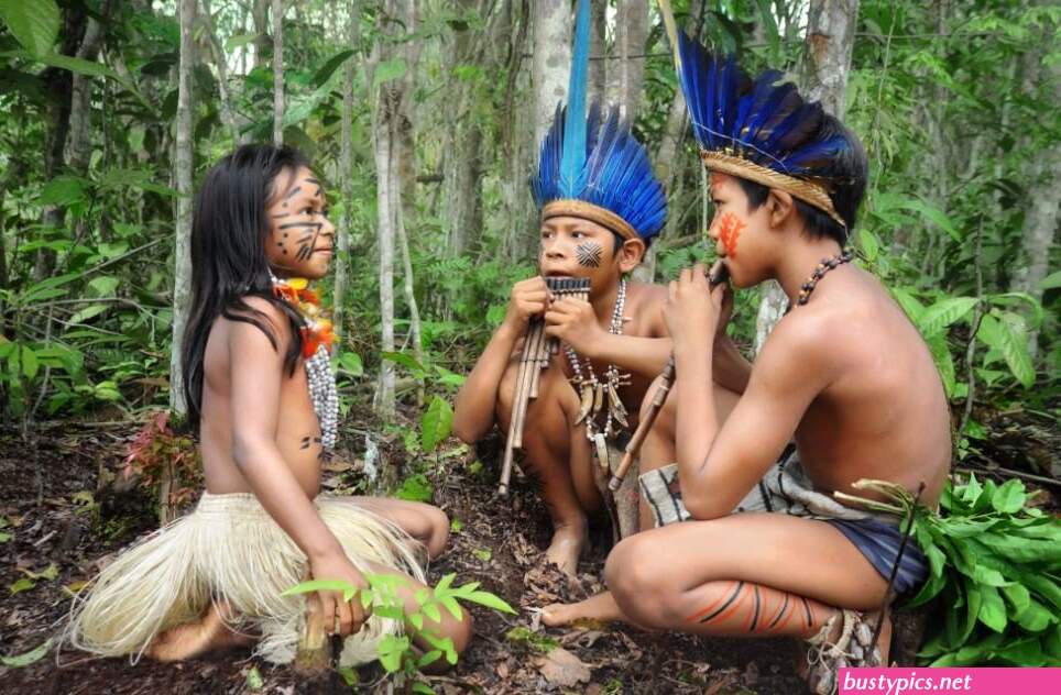 pussy girl the korowai tribe is naked xxx