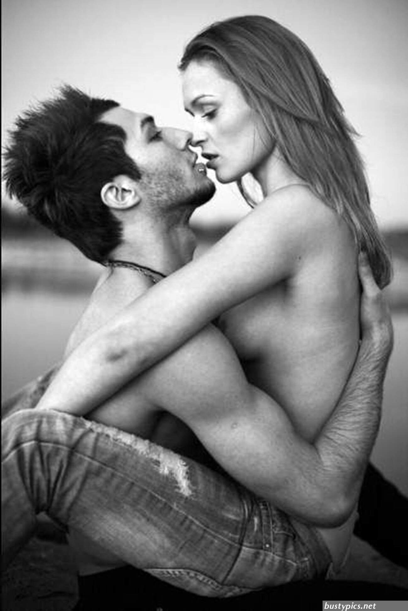 semi nude couples