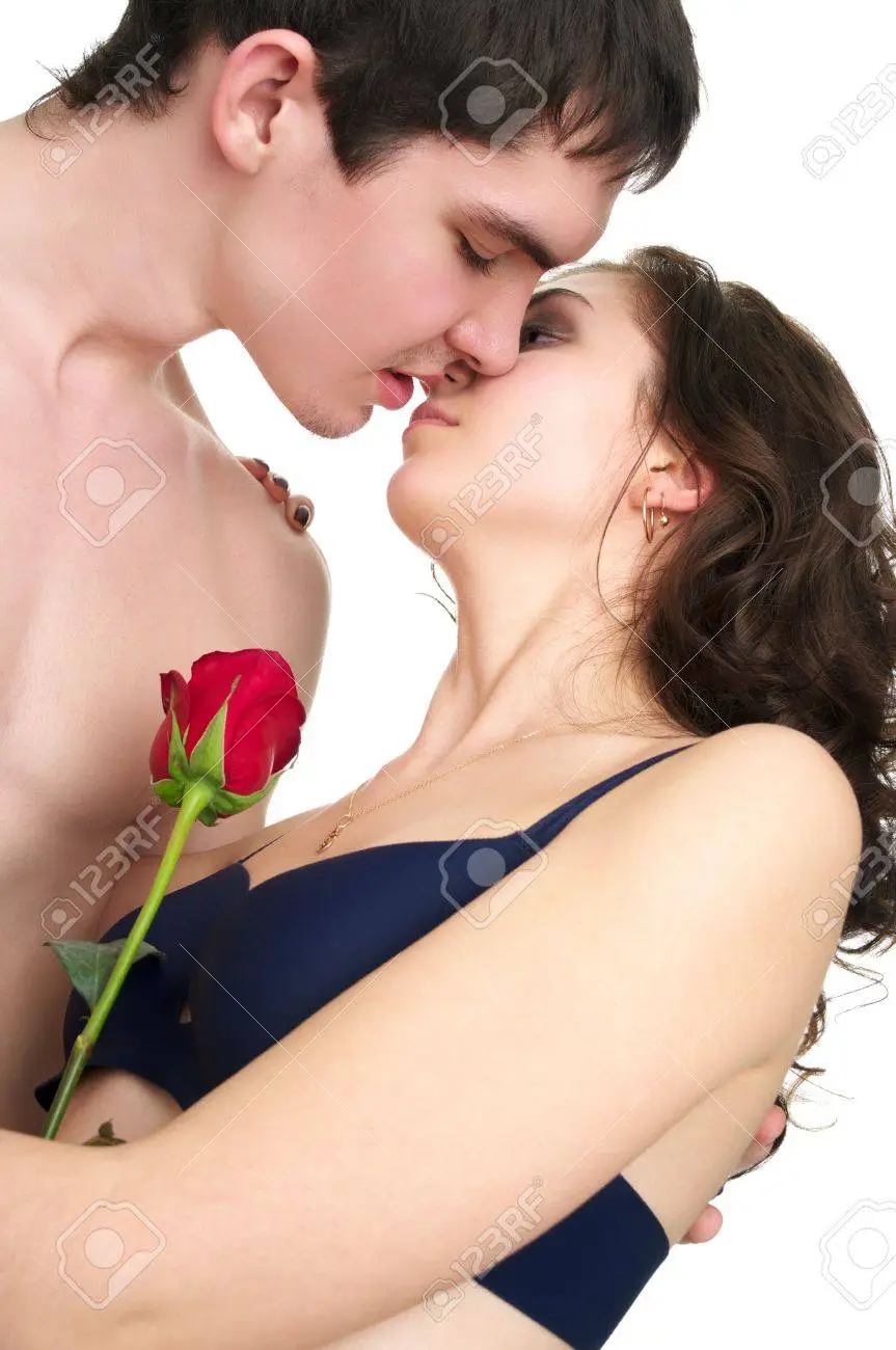 semi nude couples