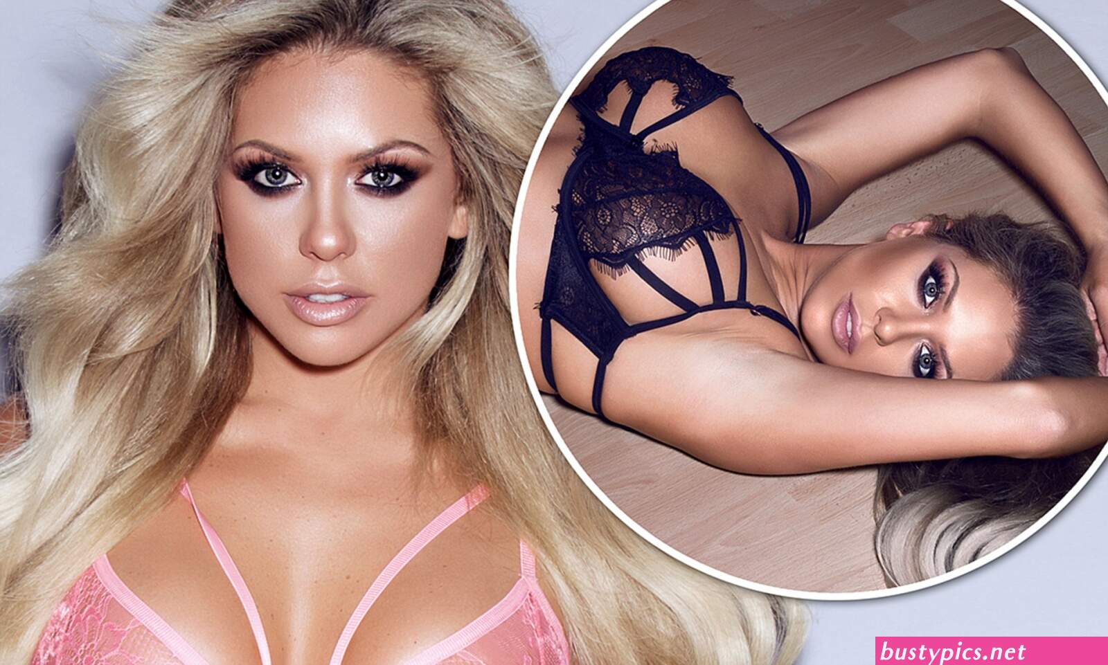 bianca gascoigne looks stunning as she poses in lingerie