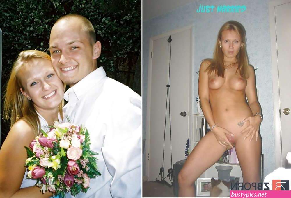 xxx bride dressed undressed
