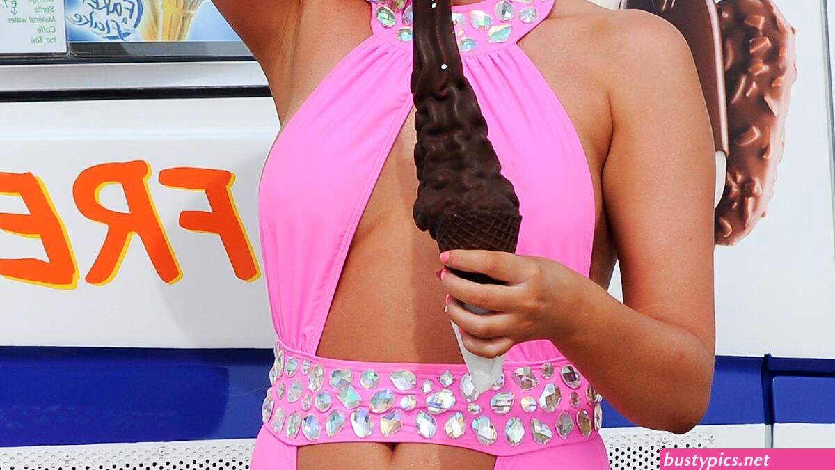 chloe crowhurst is seen during a new swimwear shoot