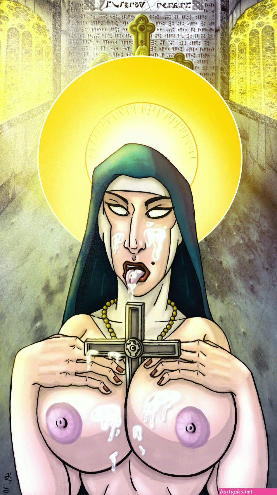 comics porn sex virgin-mary