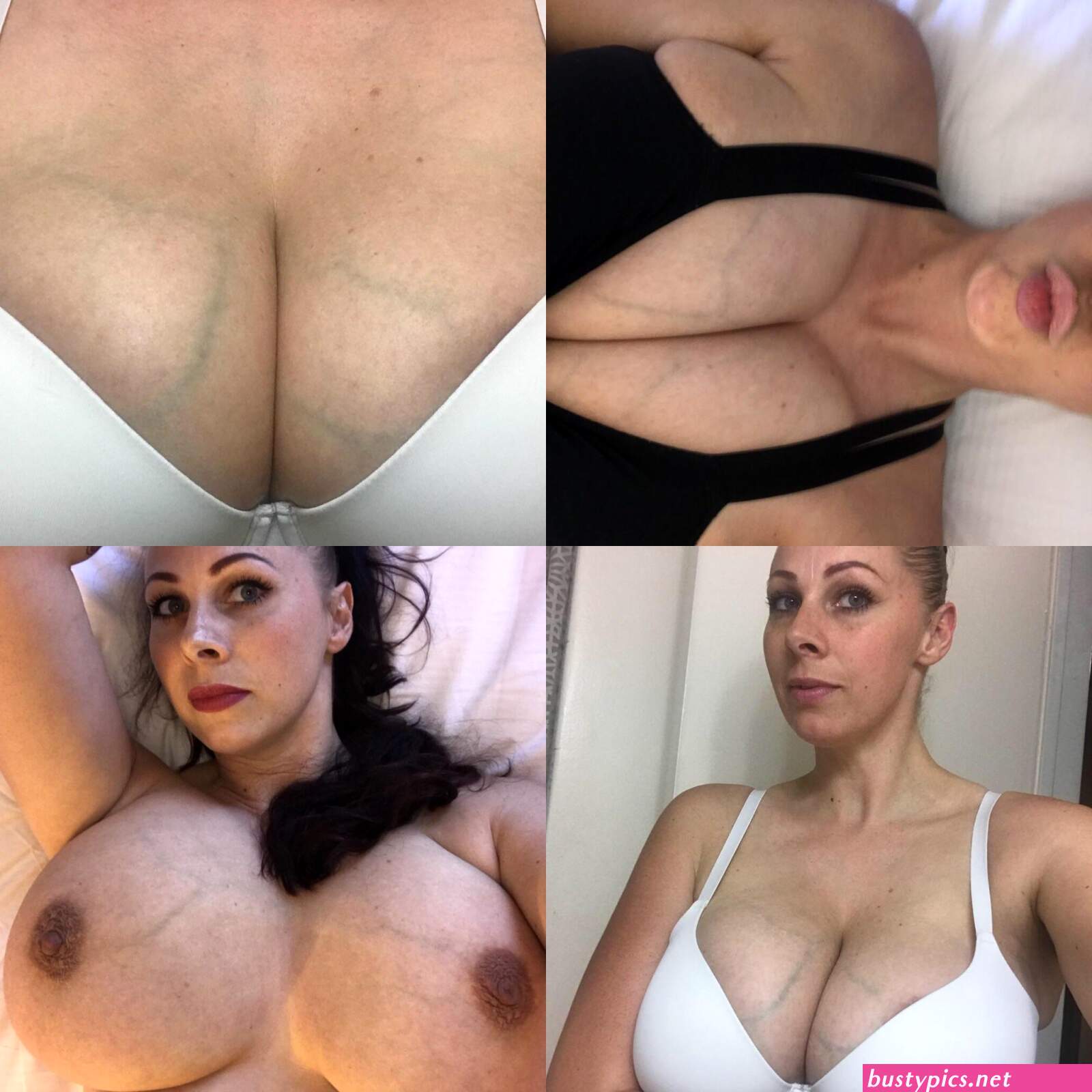 with veiny tits