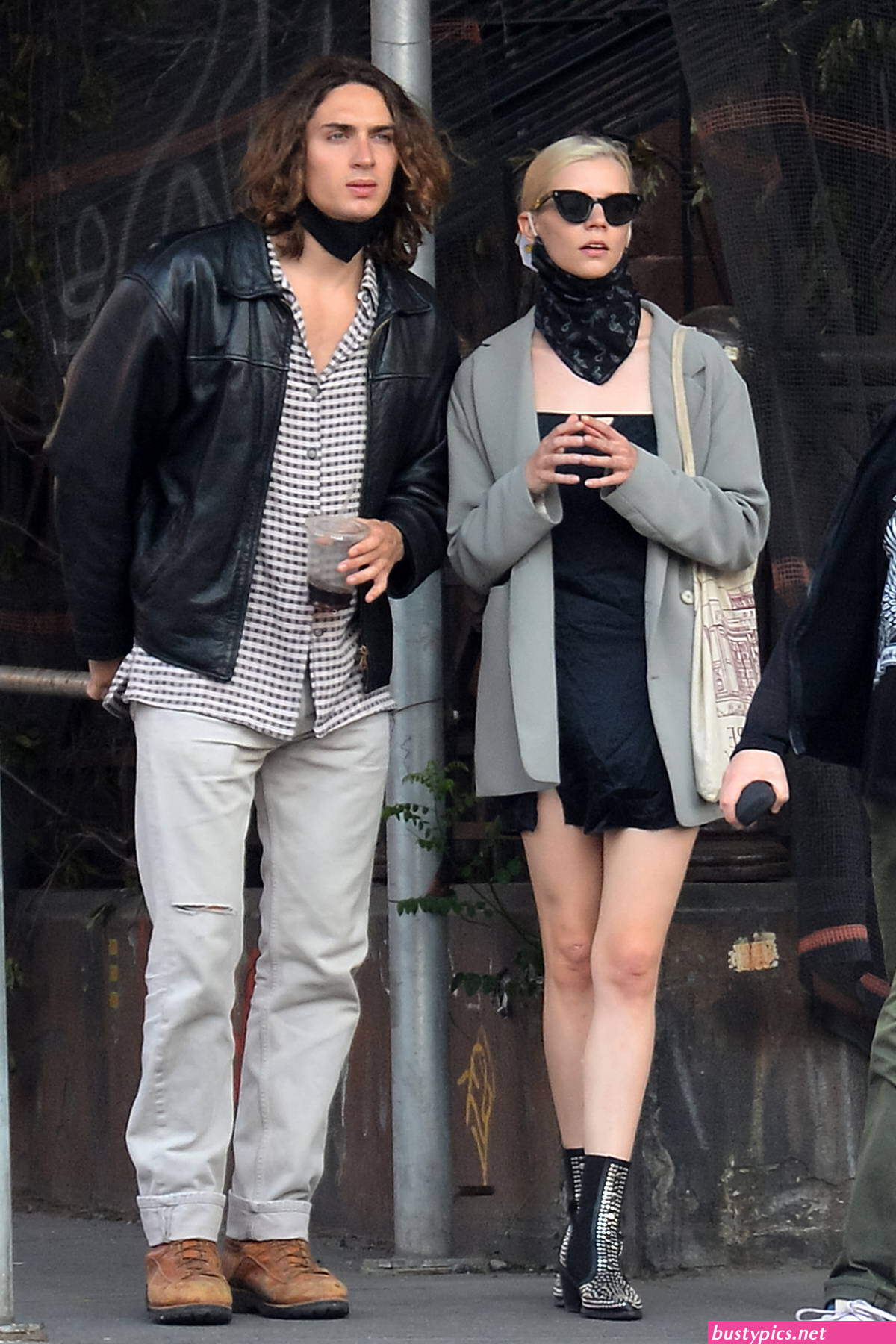 anya taylor joy is spotted packing on the pda with actor malcolm mcrae in nyc