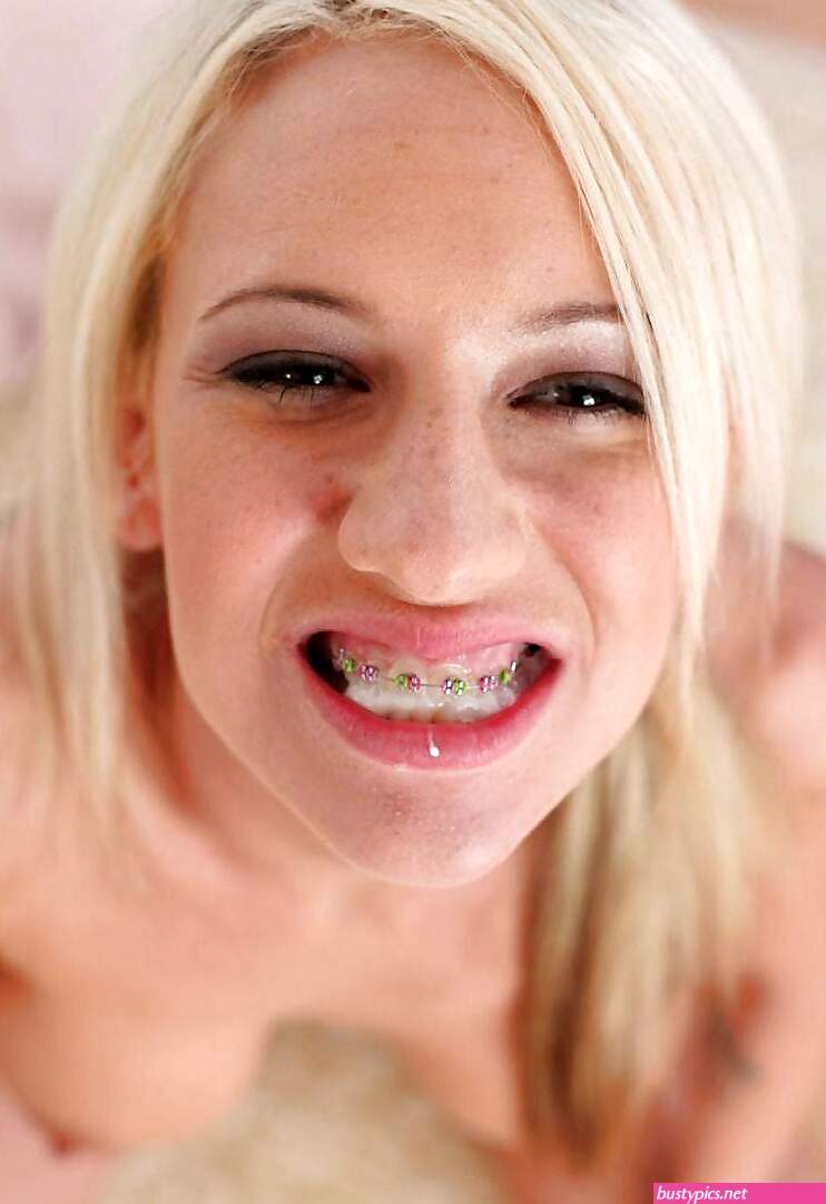 brace face cum pics