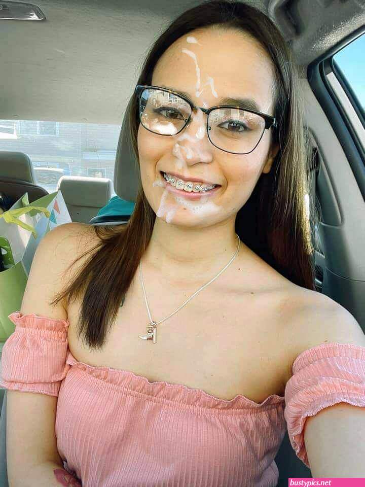 brace face cum pics