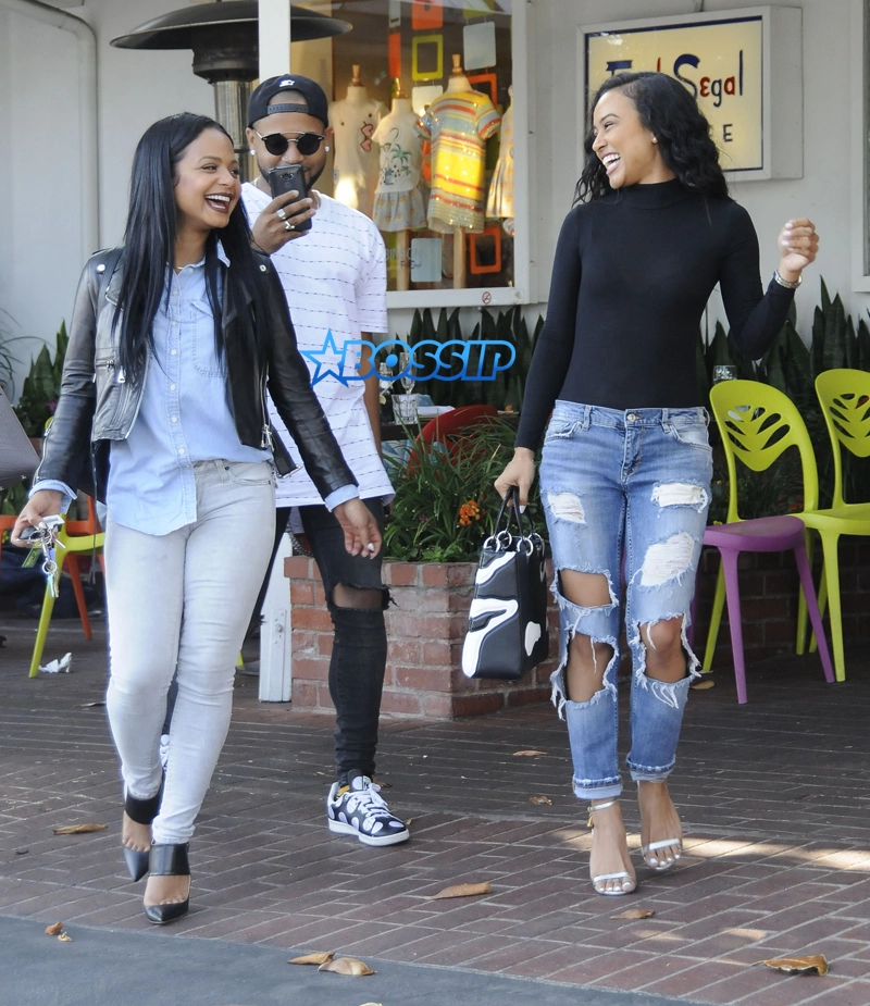 christina milian joins pretty little things boss j ryan la cour for his private party