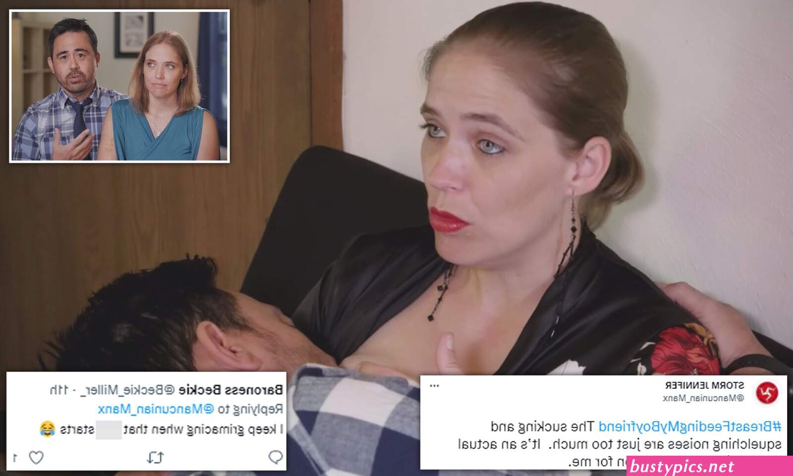 man sucks on lactating nipples porn pictures