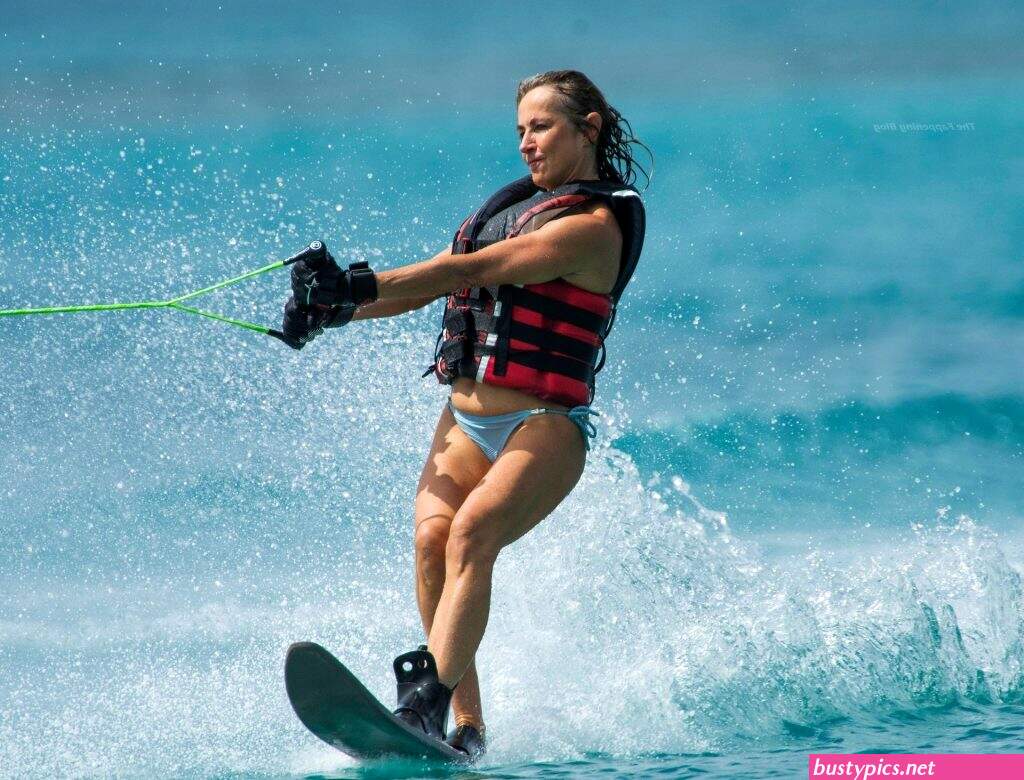 michelle cockayne hits the beach on her holidays in barbados