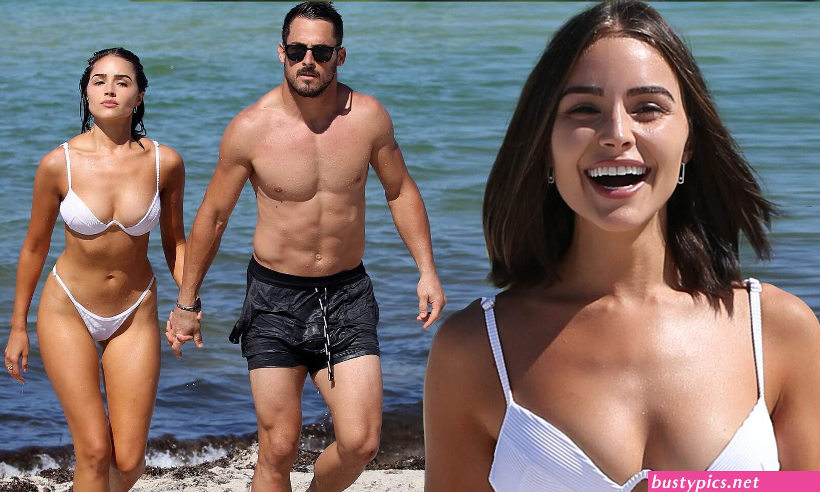 olivia culpo is seen rocking a boohoo bikini
