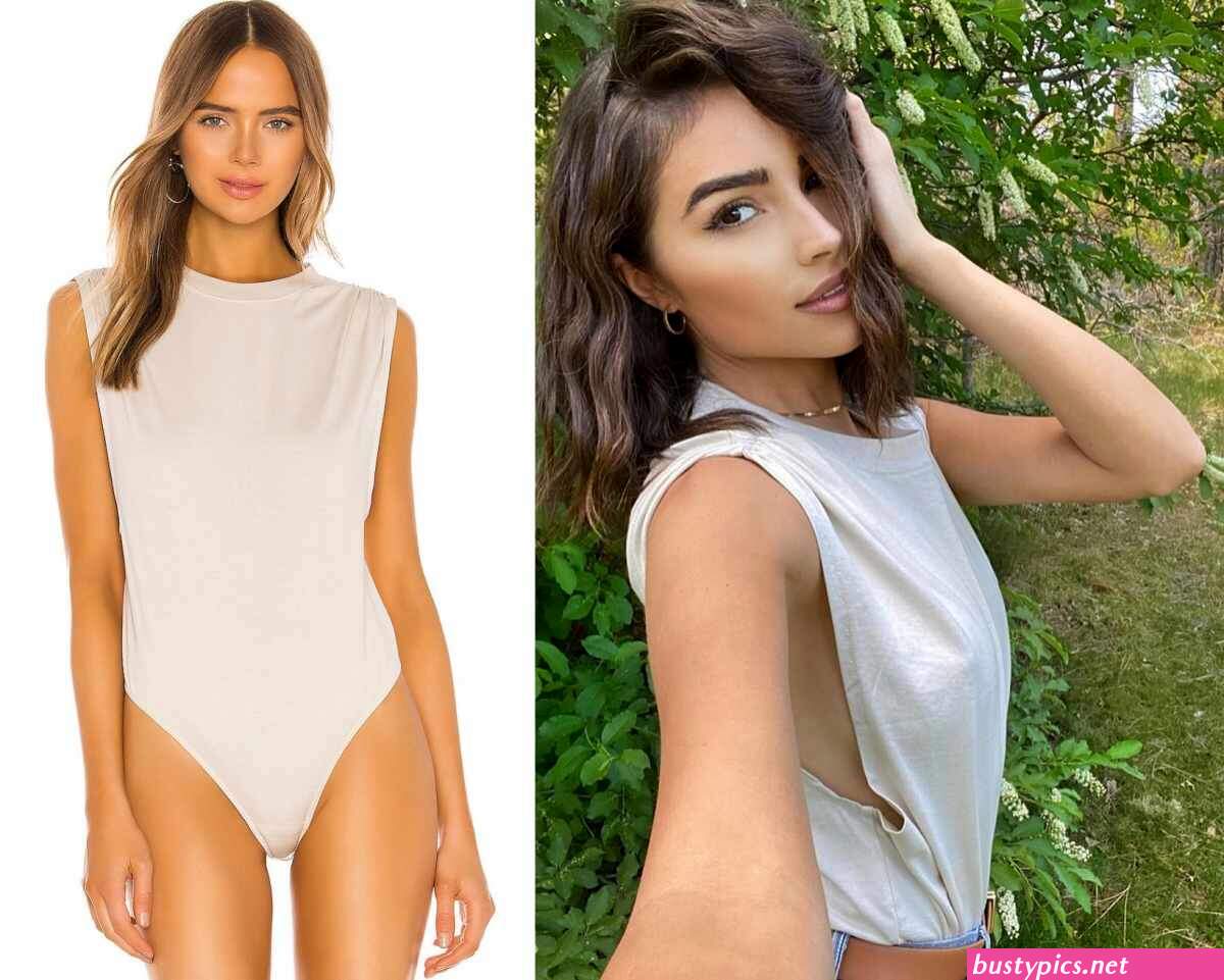 olivia culpo is seen rocking a boohoo bikini