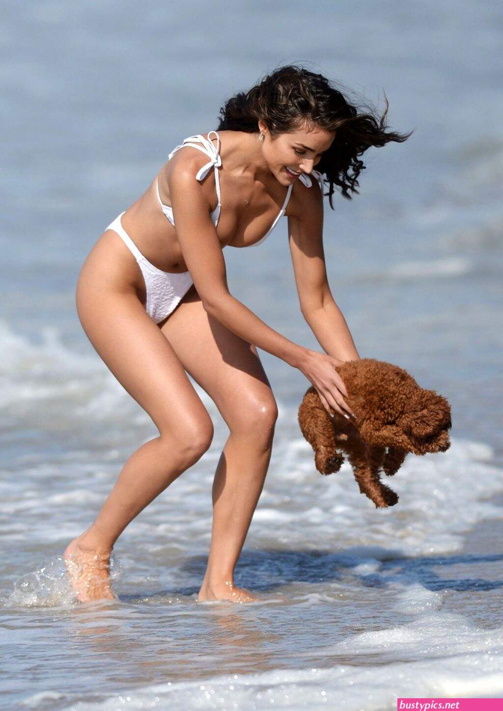 olivia culpo is seen rocking a boohoo bikini