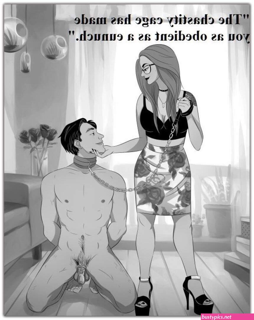 bdsm white eunuch slave