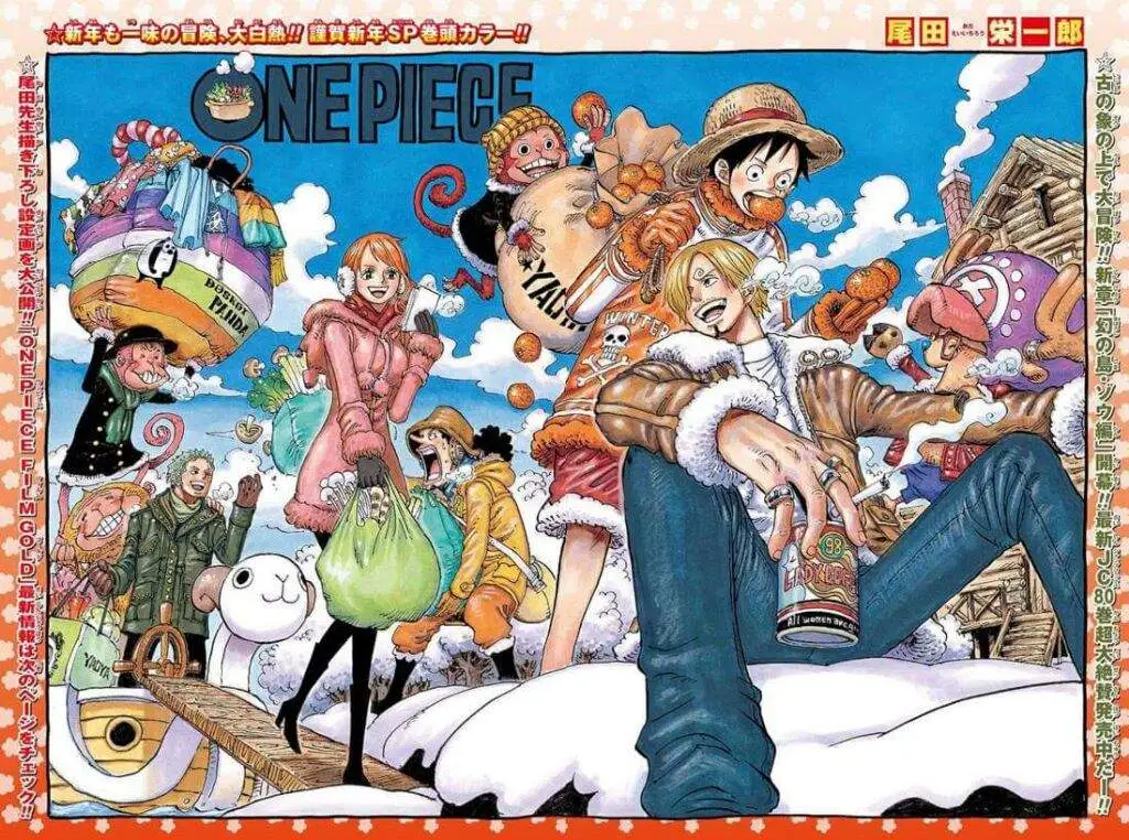one piece nude uncensored full color comic