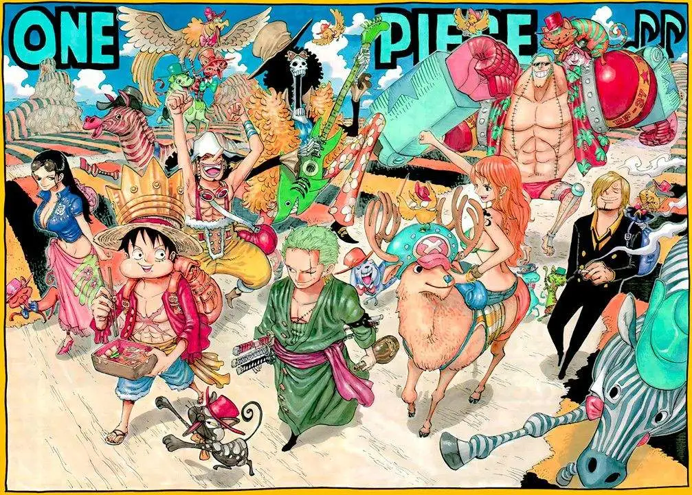 one piece nude uncensored full color comic