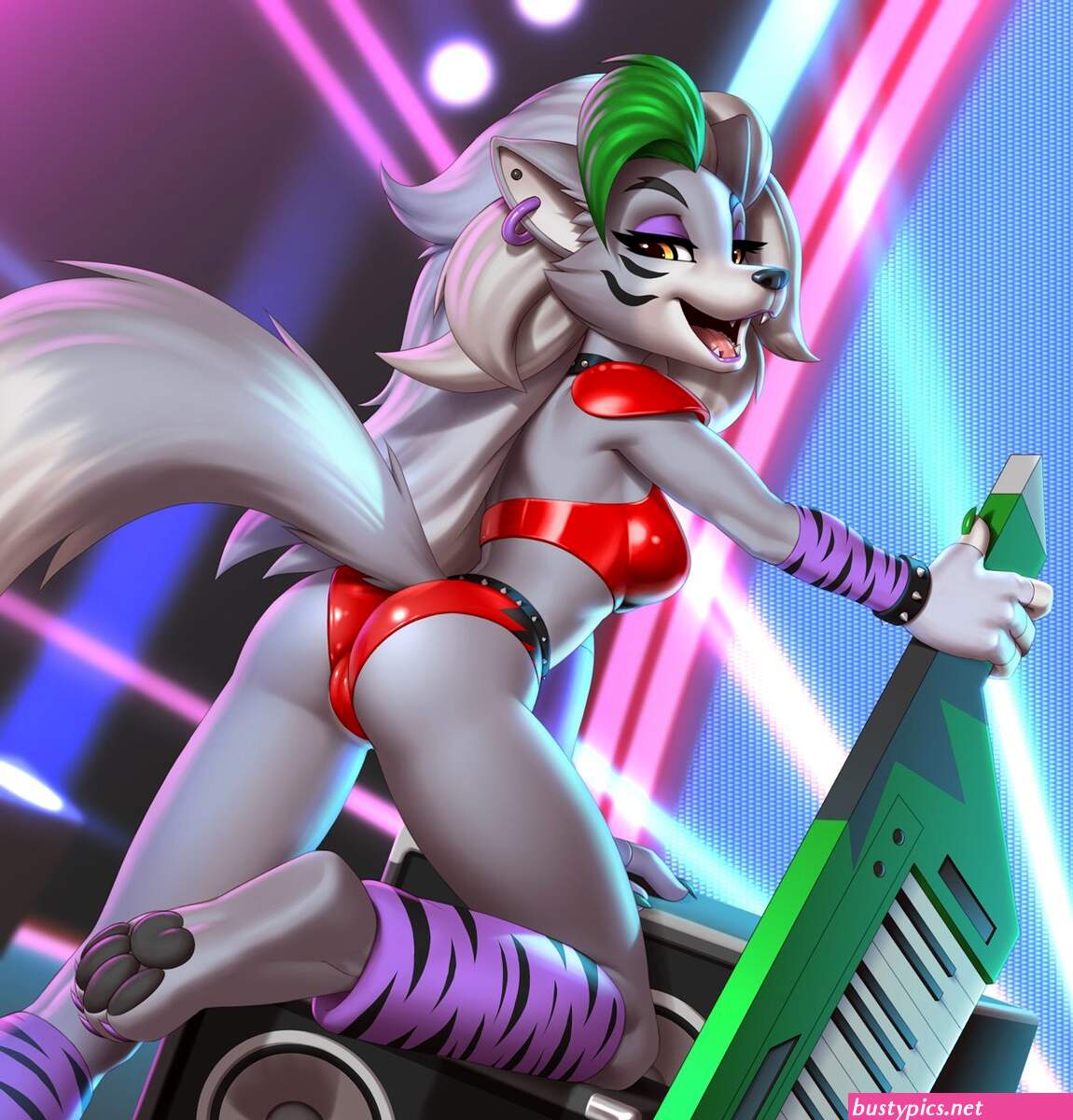 sexy anthro wolf tits