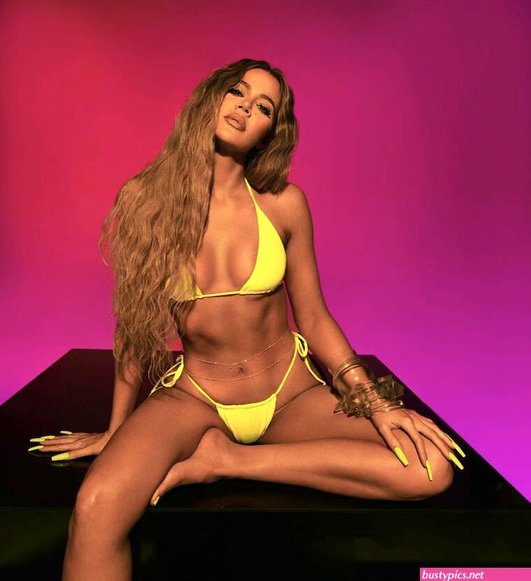 khloe kardashian in a swimsuit