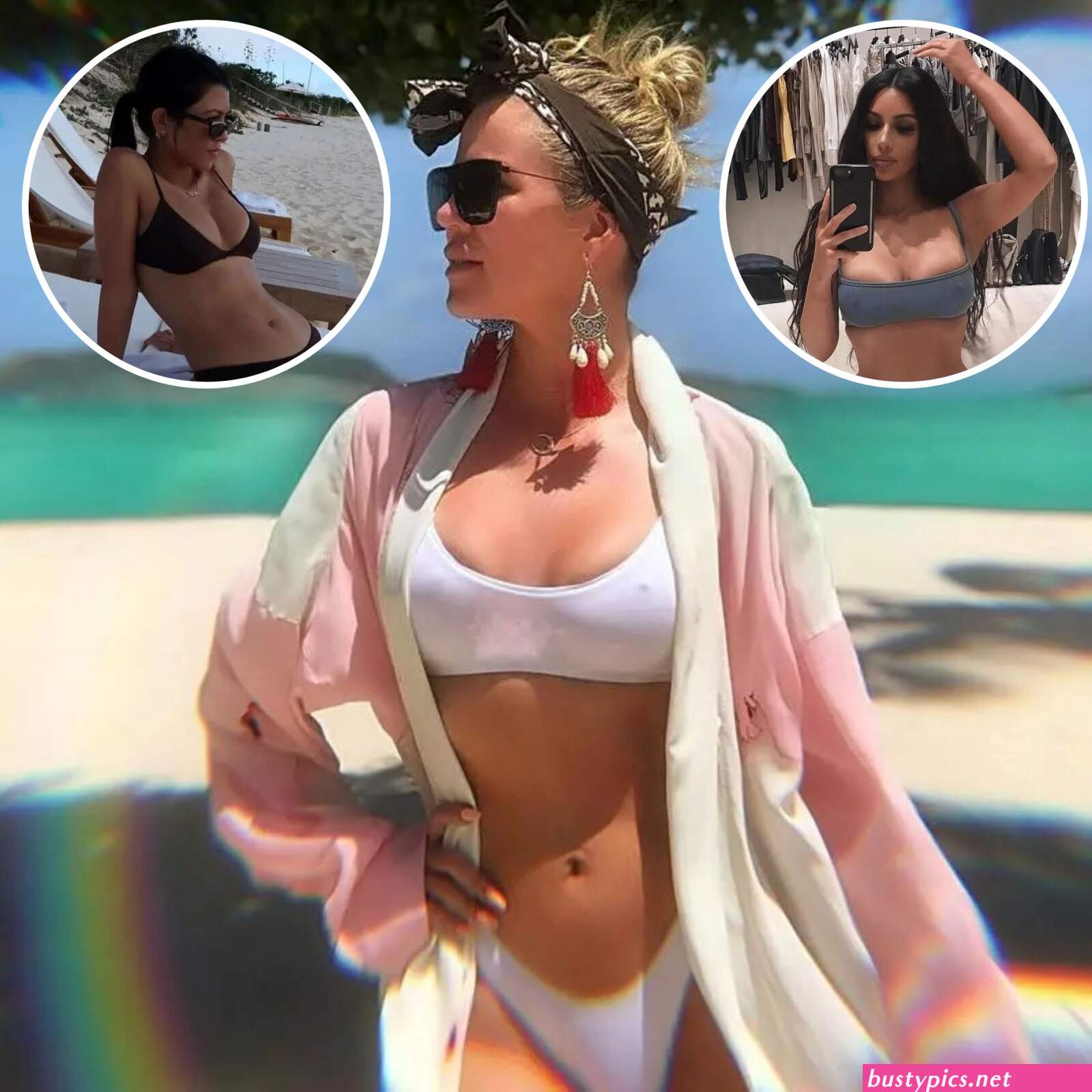 khloe kardashian in a swimsuit
