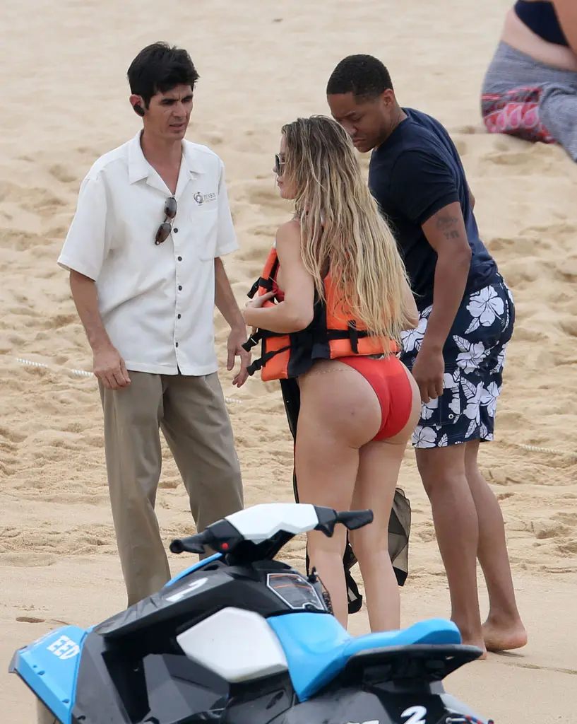 khloe kardashian in a swimsuit