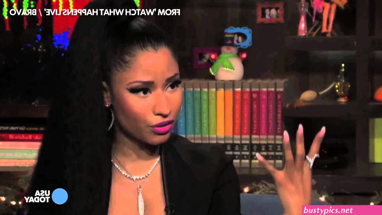 nicki minaj areola peak