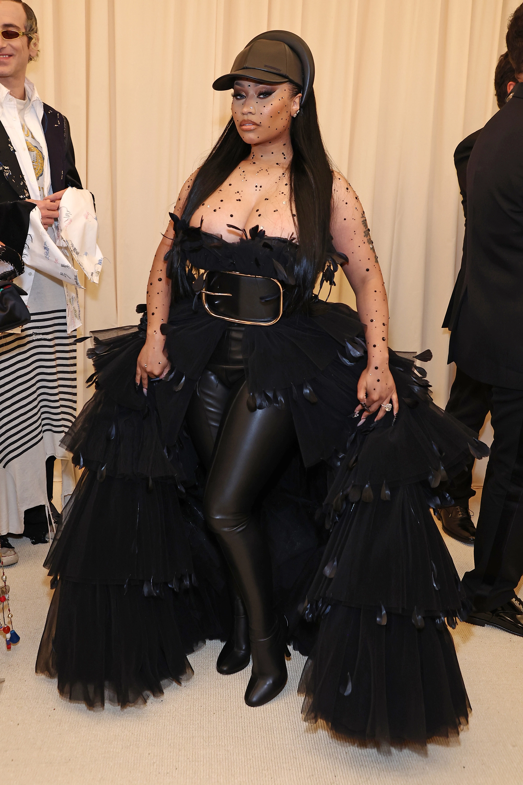 nicki minaj areola peak