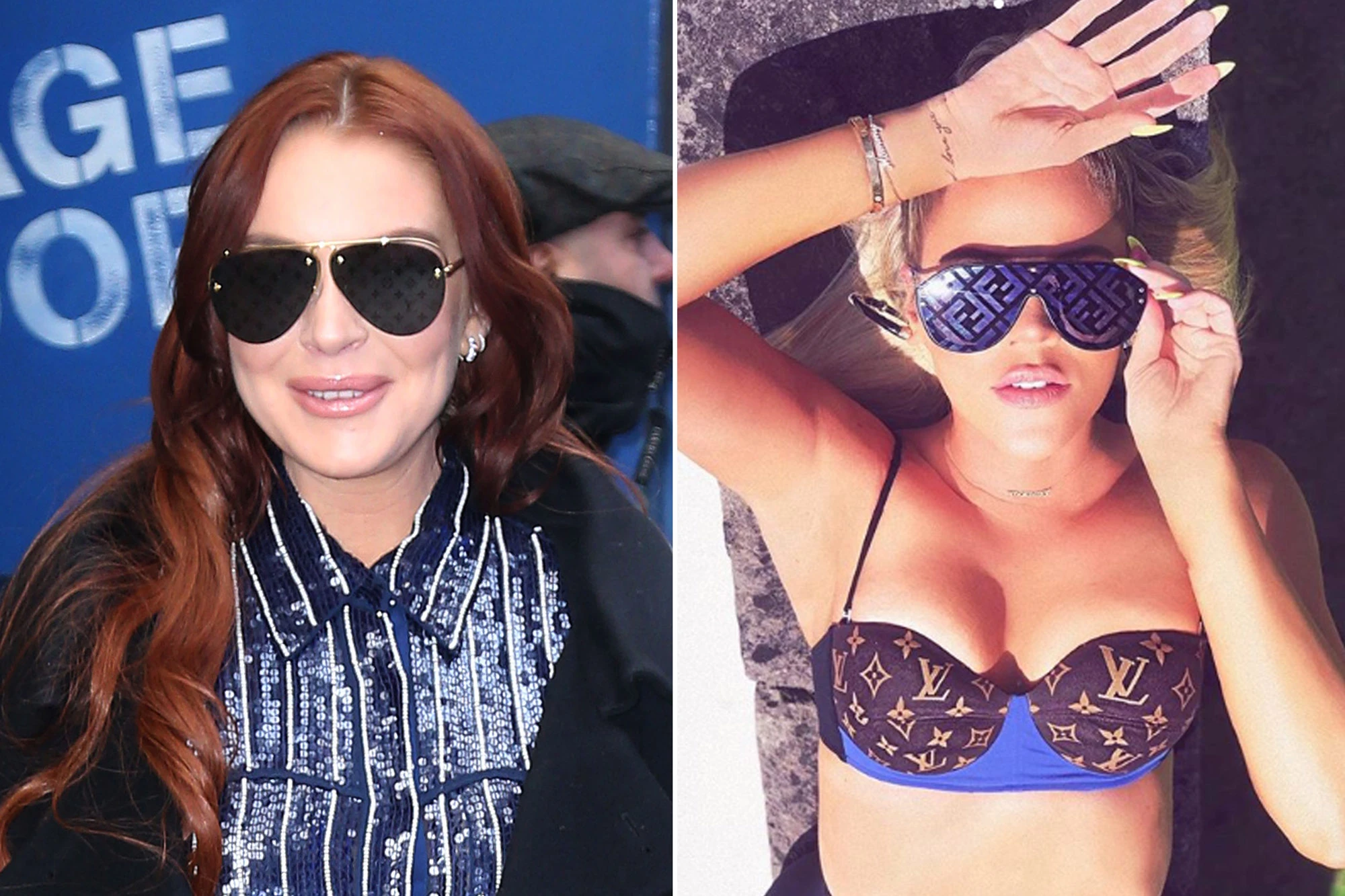 lindsay lohan see through