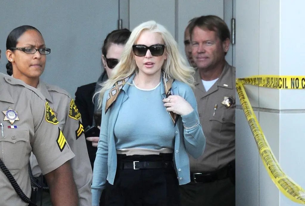 lindsay lohan see through