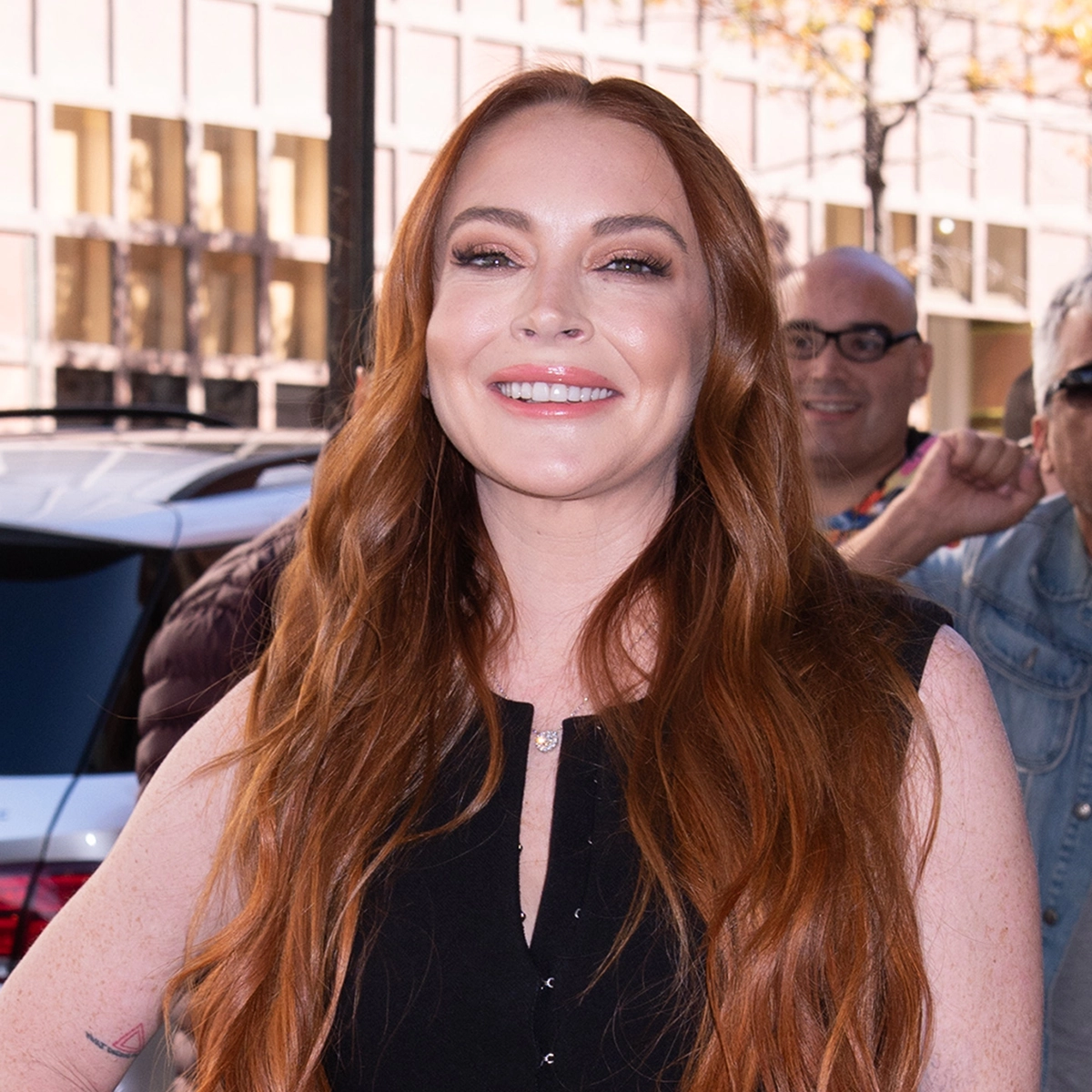 lindsay lohan see through