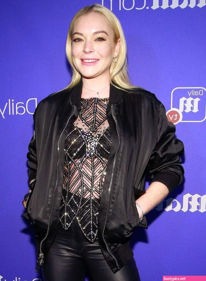 lindsay lohan see through