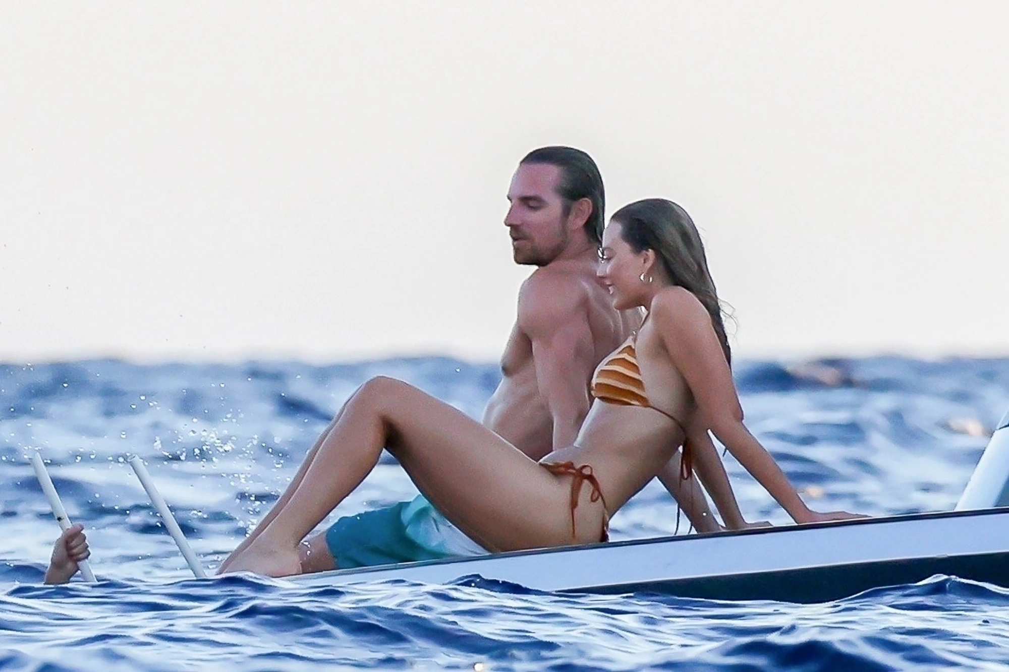 margot robbie in a bikini