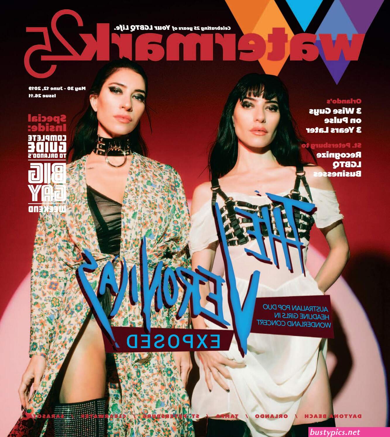 the veronicas bodypaint