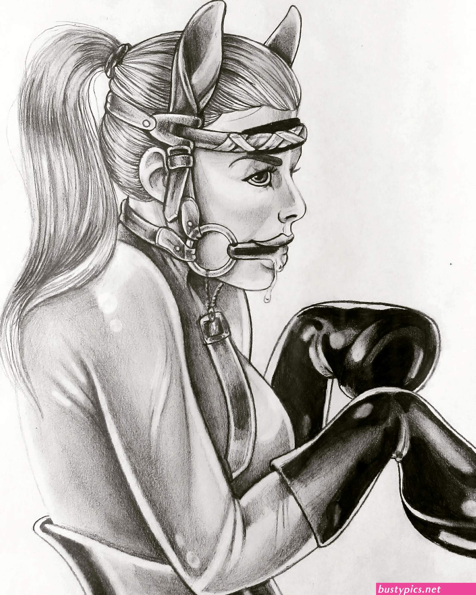 bdsm art ponygirls