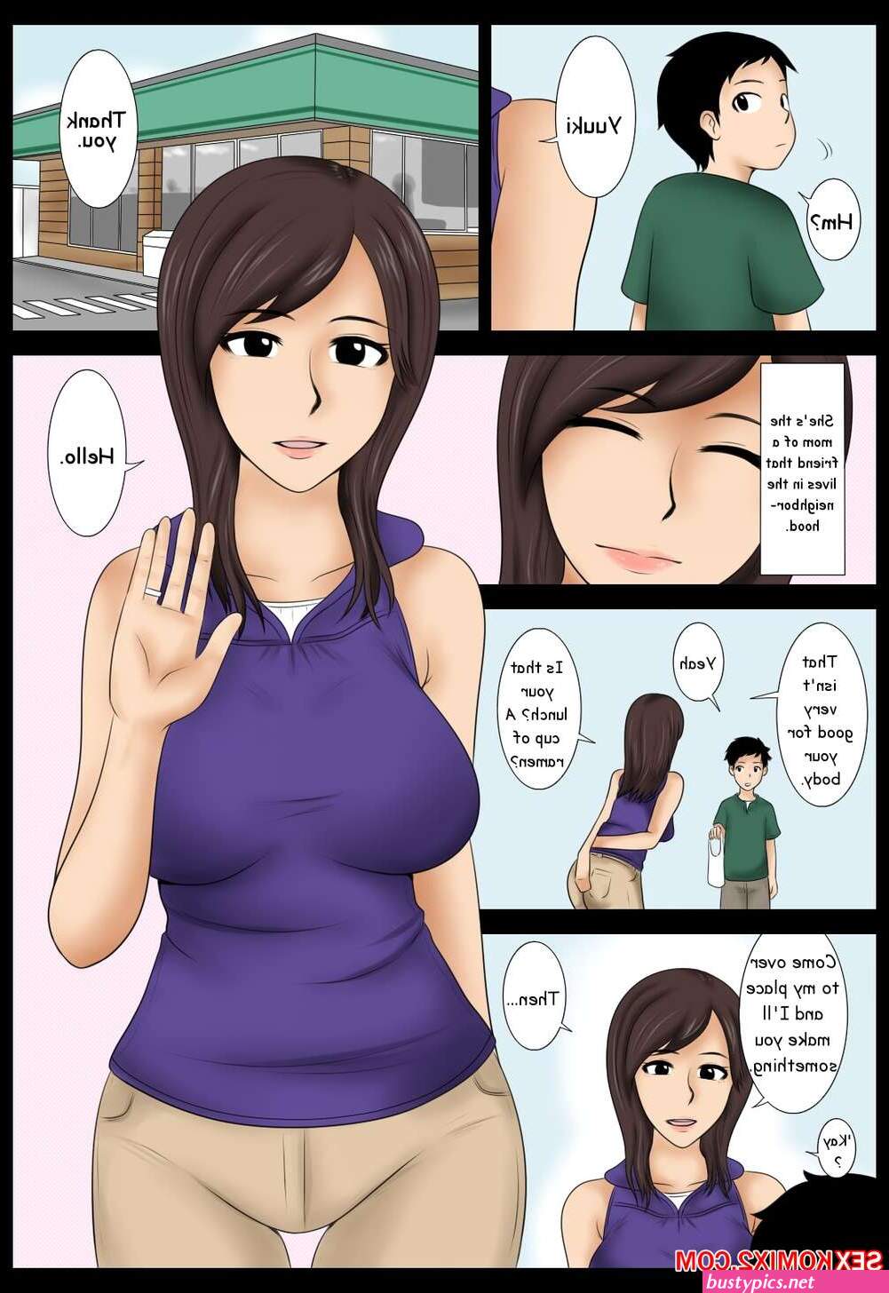 sex comix my friends and my mom