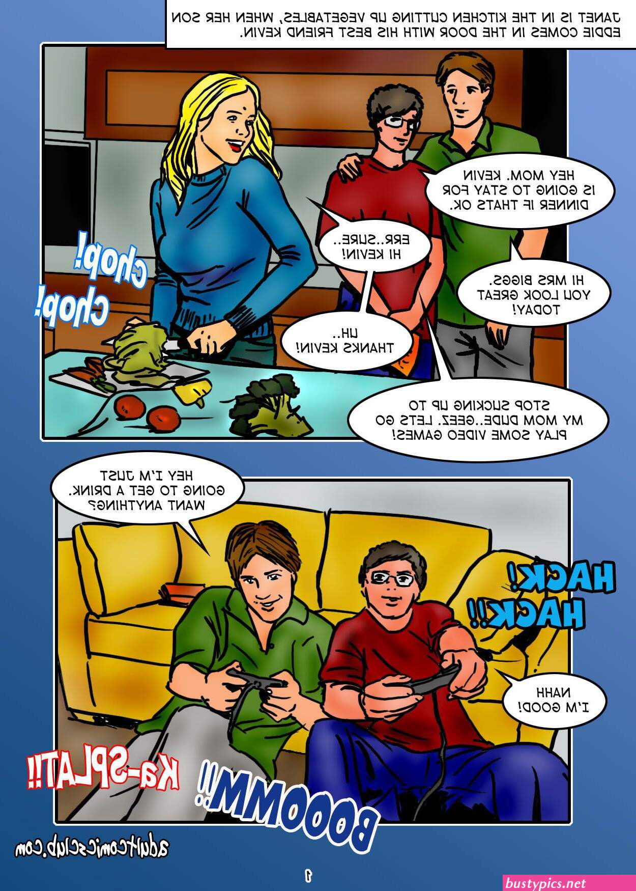 sex comix my friends and my mom
