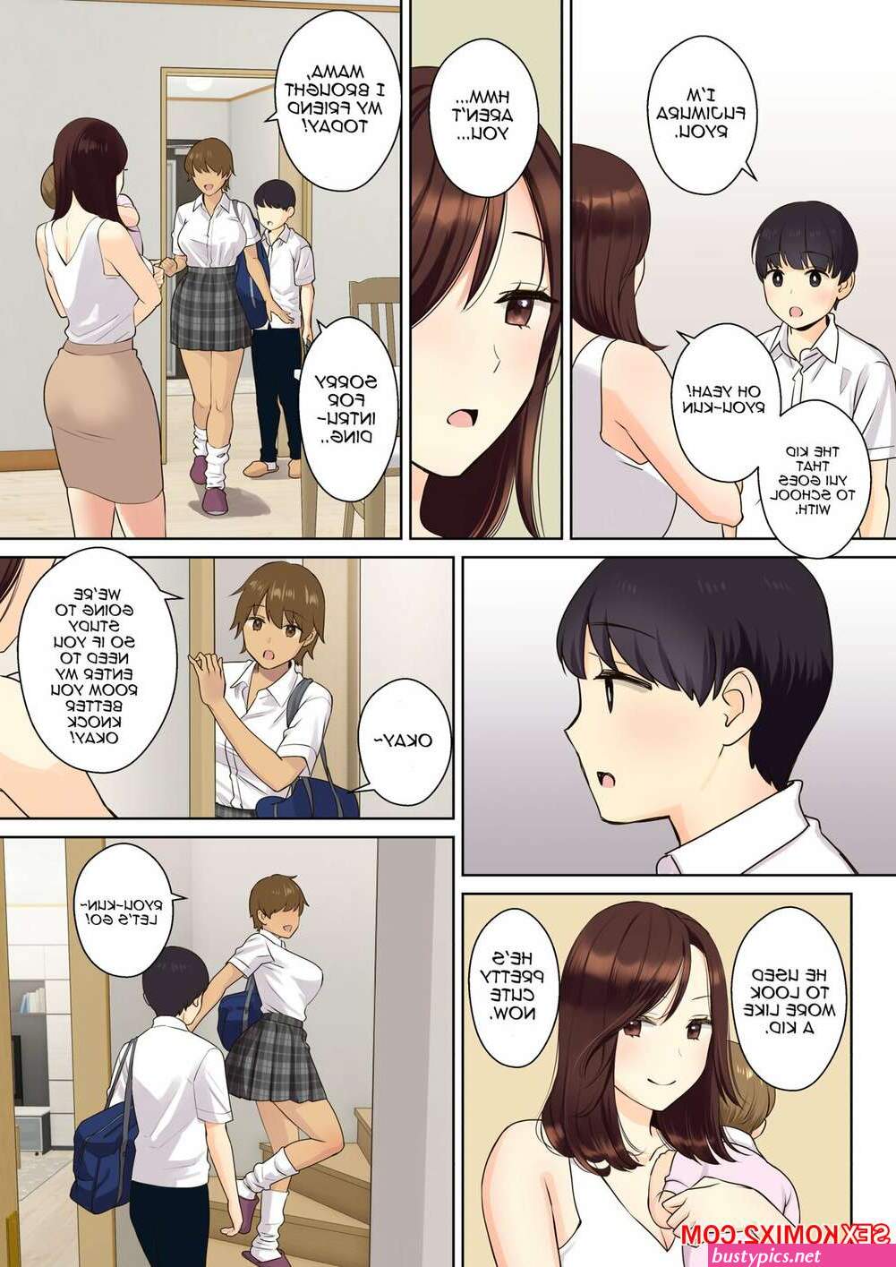 sex comix my friends and my mom