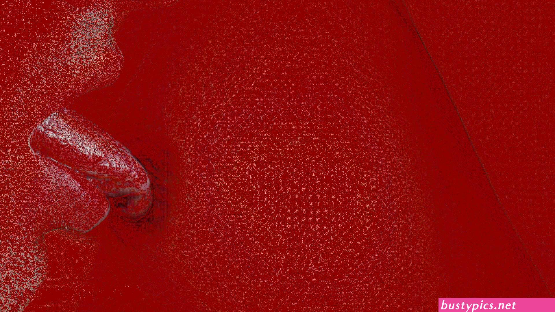 nipple lick gif