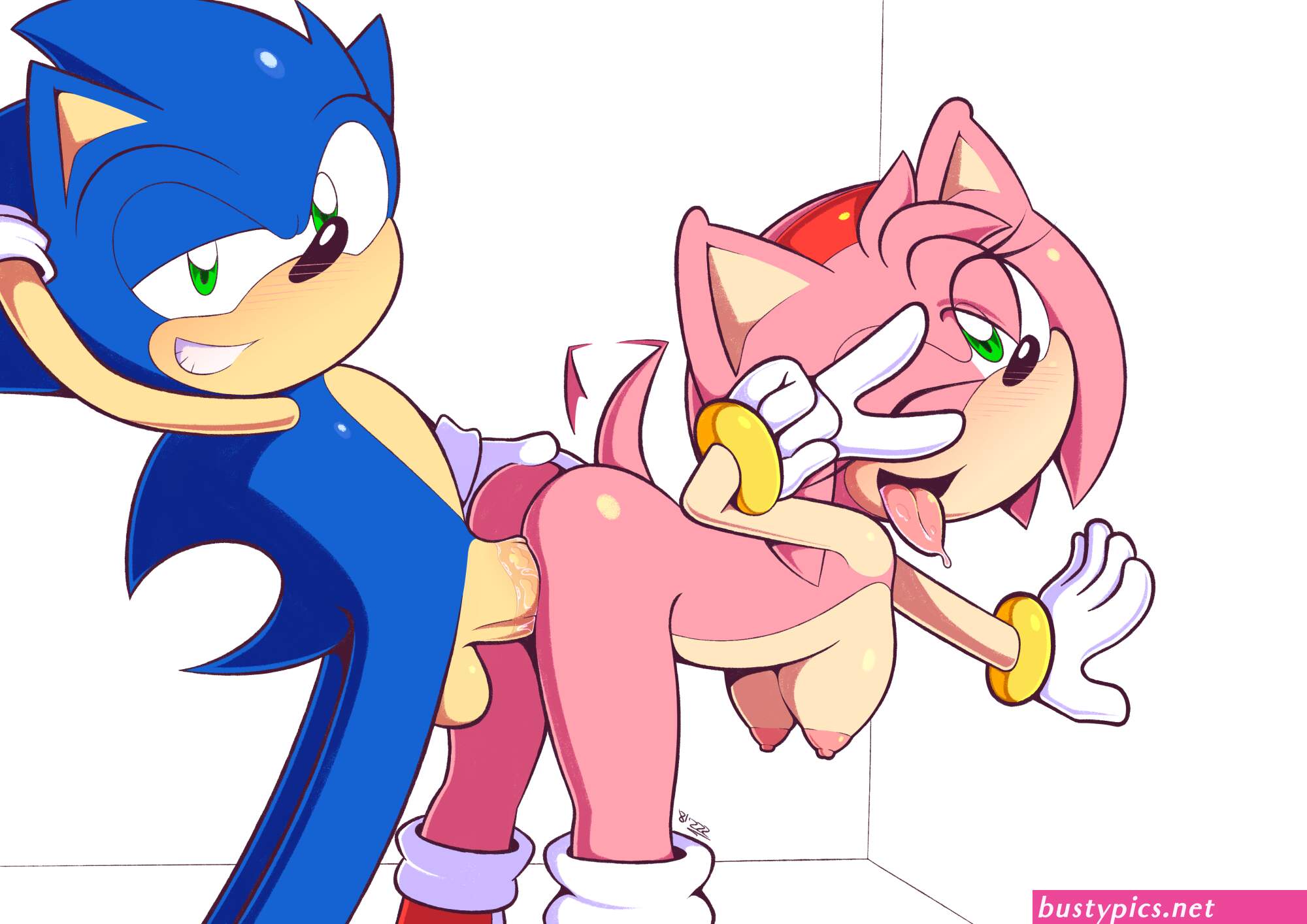 sonic and amy naked